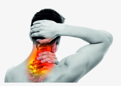 Pain In The Neck Png Background Image - Neck Spine Pain, Transparent Png, Free Download