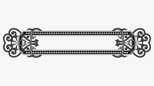 Monochrome - Name Plate Design Png, Transparent Png, Free Download