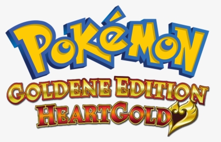 Logo Pokemon Goldene Edition Heartgold Png - Pokemon Heart Gold Logo Png, Transparent Png, Free Download
