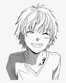 Anime Art Fanart Manga Boy Minty Cute Heart Cute Anime Boy Smile Hd Png Download Kindpng