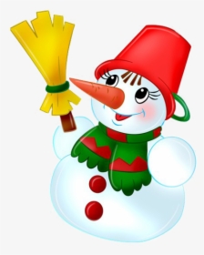 Snow Man Png Free Download - Старым Новым Годом Гиф, Transparent Png, Free Download