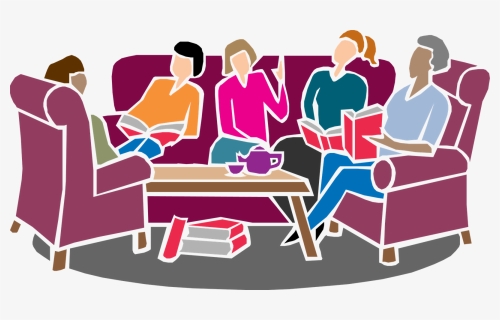 Bible Study Clipart - Reading Group Png, Transparent Png, Free Download