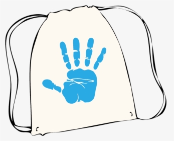 Children's Hand Prints Clipart, HD Png Download, Free Download
