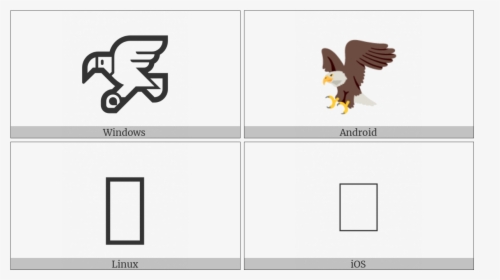 Eagle On Various Operating Systems - Bald Eagle, HD Png Download, Free Download
