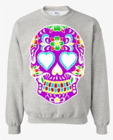 Colorful Skull Art Sweatshirt - Dragon Ball Sweater Supreme, HD Png Download, Free Download