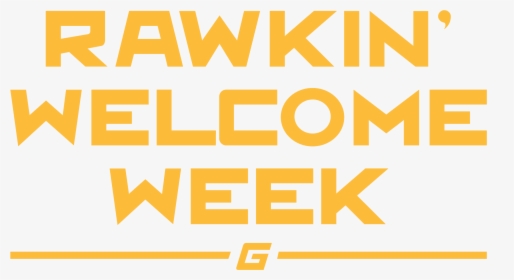 Rawkin’ Welcome Week Icon - Orange, HD Png Download, Free Download