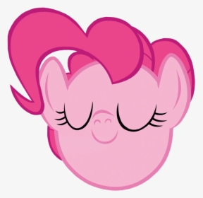 Eyes Closed, Floating Head, Pinkie Pie, Pony, Reaction, - Pinkie Pie Eyes Closed, HD Png Download, Free Download