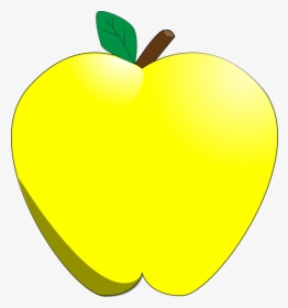 Yellow Apple Svg Clip Arts - Clipart Yellow Apples Svg, HD Png Download, Free Download