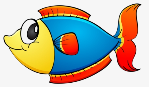 Tropical Fish Cartoon Free Png Hq Clipart - Fish Cartoon Png, Transparent Png, Free Download