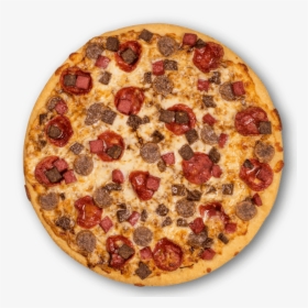 Meat Lovers - Meat Deluxe Crust Pizza, HD Png Download, Free Download