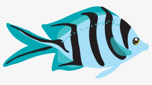 Tropical Fish Clipart Fsh - Tropical Fish Clipart, HD Png Download, Free Download
