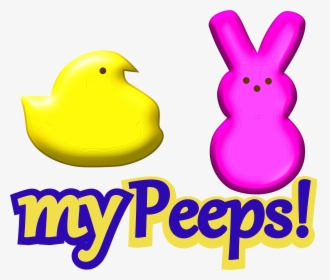 Peeps Clipart - Easter Peeps Clip Art, HD Png Download, Free Download