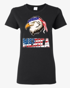 Eagle Mullet T Shirt 4th Of July American Flag Merica - Ultra Instinct Goku Adidas Shirt, HD Png Download, Free Download