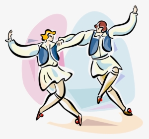 Transparent Greek Png - Greek Traditional Dancers Clipart, Png Download, Free Download