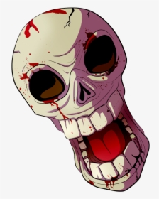 Transparent Cartoon Skull Png - Skull Render Png, Png Download, Free Download