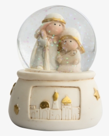 Children"s Nativity Snow Globe Mary Holding Baby Jesus - Figurine, HD Png Download, Free Download