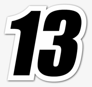 Racing 13 Sticker - 13 Sticker, HD Png Download, Free Download