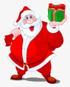Santa Hat Clipart With Transparent Background - Santa Claus Clipart, HD Png Download, Free Download