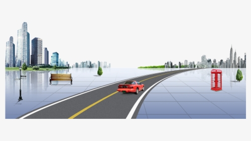Transparent Roads Clipart - Highway Road Png, Png Download, Free Download