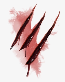 #sangre #blood #cortada #garras #haloween #red #mystikers - Wound Png, Transparent Png, Free Download