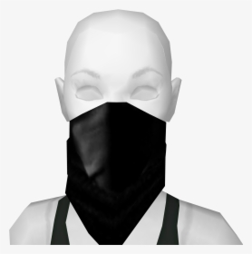 Avatar Female Ninja Custom Mask - Black Ninja Mask Female, HD Png Download, Free Download