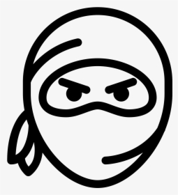 Transparent Ninja Mask Png - Ninja Head, Png Download, Free Download