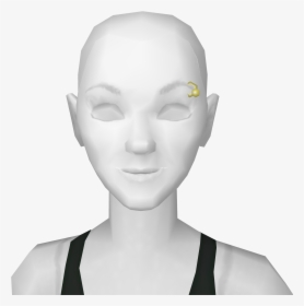 Avatar Gold Left Eyebrow Ring With Bead - Mask, HD Png Download, Free Download