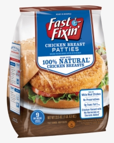 Chicken Breast Patties - Fast Fixin Sandwich, HD Png Download, Free Download