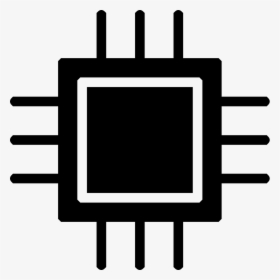 Cpu Processor Chip - Microprocessor Icon, HD Png Download, Free Download