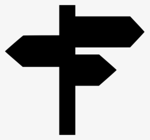 Road Sign - Signpost Symbol, HD Png Download, Free Download