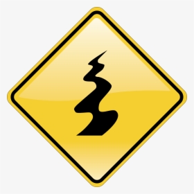 Slippery Surface Road Sign, HD Png Download, Free Download
