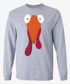 Thanksgiving Day,turkey Funny,fun,cute Ls Ultra Cotton - T-shirt, HD Png Download, Free Download