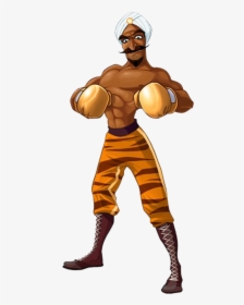 Great Tiger Transparent - Great Tiger From Punch Out, HD Png Download, Free Download
