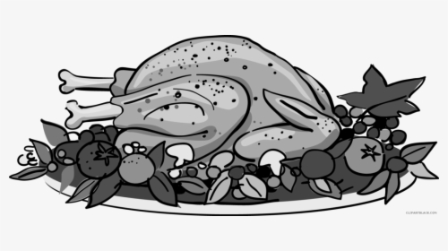 Transparent Turkey Clipart Black And White - Turkey Clipart, HD Png Download, Free Download