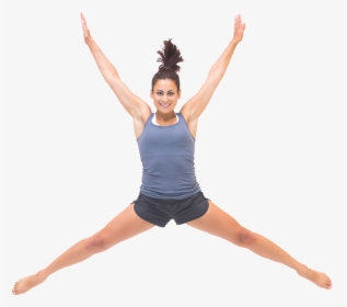 Woman Jumping Png - Fitness Jump Transparent Png, Png Download, Free Download