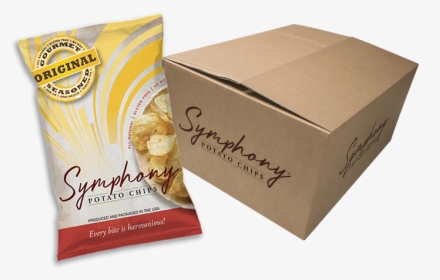 12-pack Of Original Symphony Chips - Box, HD Png Download, Free Download
