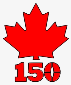 Canada 150 Maple Leaf Stencil, HD Png Download, Free Download