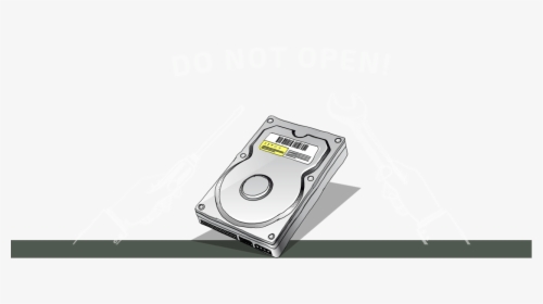 Never Open A Cover Of A Hard Drive - Optical Disc Drive, HD Png Download, Free Download