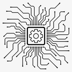 Hitech - Electronic Circuit Logo Png, Transparent Png, Free Download