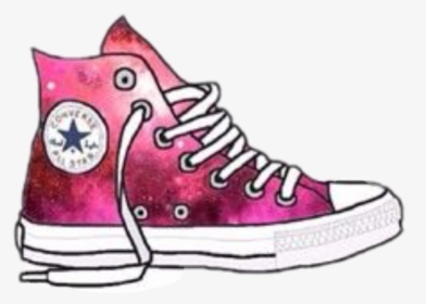 Galaxy Sticker By Fernanda - Converse Clipart, HD Png Download, Free Download