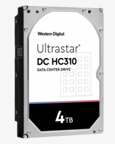 Western Digital 4tb Ultrastar Hard Drive - Western Digital Ultrastar Dc Hc310, HD Png Download, Free Download