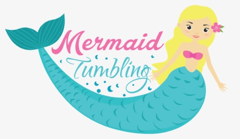 Mermaid Tumbling Camp - Cartoon, HD Png Download, Free Download
