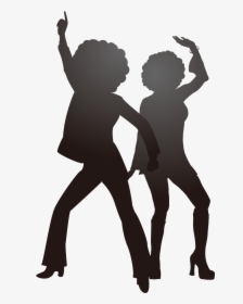 Dance Disco Music Silhouette Vector Graphics - Transparent Disco Dancer Png, Png Download, Free Download