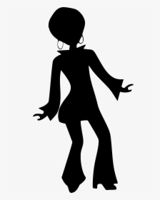 Disco Dance Silhouette Clip Art - Vector Disco Dance, HD Png Download, Free Download