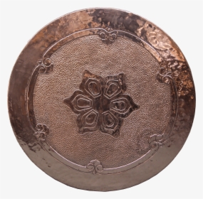 Patterned Copper Table Top - Table Top Design Circle, HD Png Download, Free Download