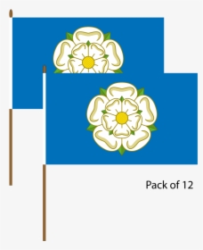 Hand Waving Flag 9 X 6 Yorkshire New County - Yorkshire Day 1 August, HD Png Download, Free Download