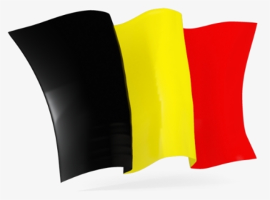 Belgium Waving Flag - Belgian Flag Png Gif, Transparent Png, Free Download