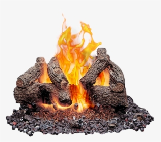 Outdoor Vented Gas Logs - Transparent Fire Pit Png, Png Download, Free Download