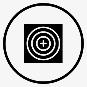 Target Mission Shoot Circle Illusion - Target Shooting Icon Transparency, HD Png Download, Free Download