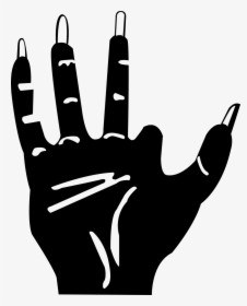 Fingers Hand Zombie Free Picture - Mão Zumbi Png, Transparent Png, Free Download